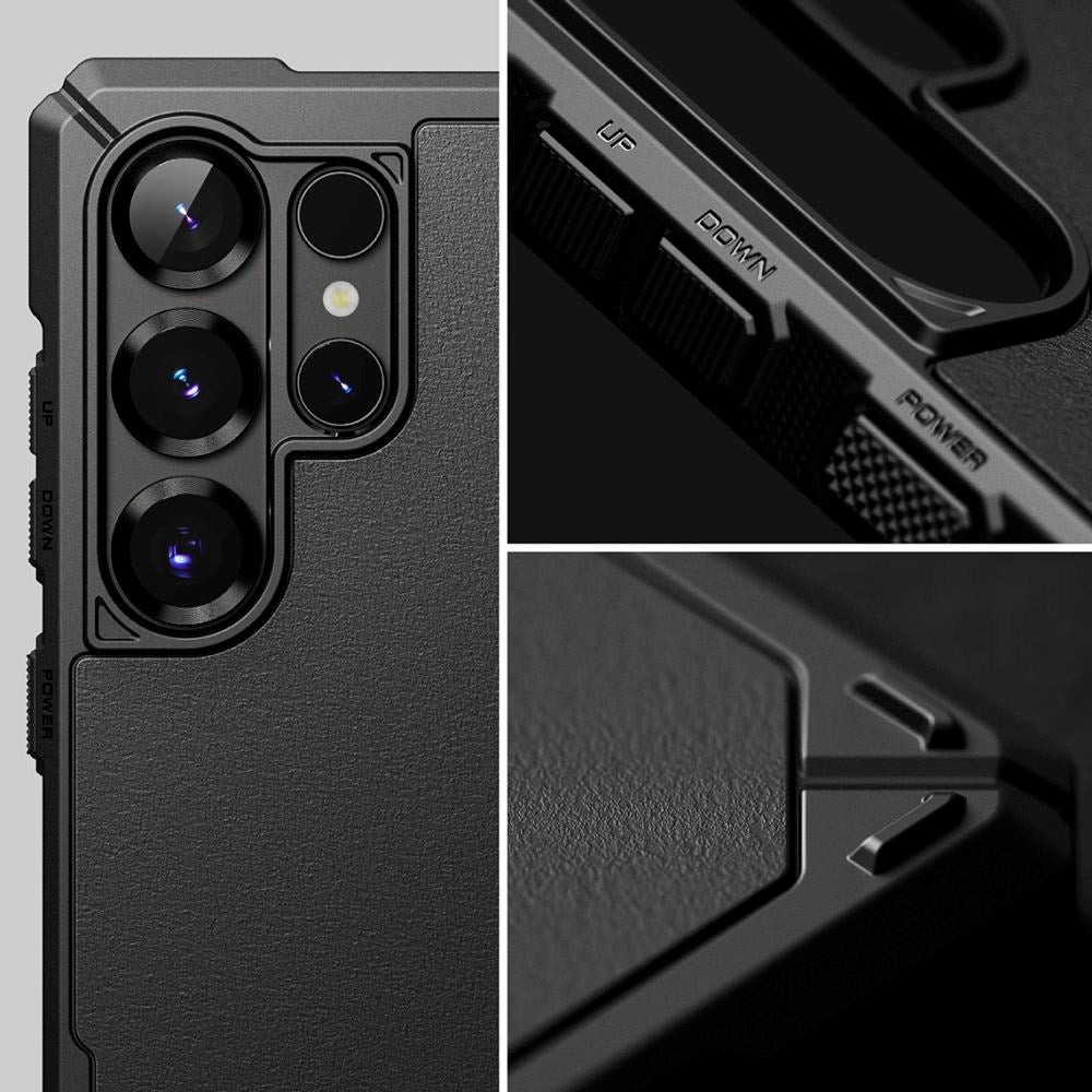 Ringke Rugged Gear Plastdeksel - Samsung Galaxy S25 Ultra - MagSafe-kompatibel - Svart