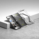 Ringke Samsung Galaxy S25 Ultra Easy Slide Skjermbeskytter i herdet glass – Personvern 