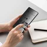 Ringke Samsung Galaxy S25 Ultra Easy Slide Skjermbeskytter i herdet glass – Personvern 