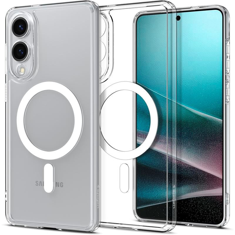 Spigen Samsung Galaxy S25 Edge Ultra Hybrid Plastik Cover - MagSafe Kompatibel - Gennemsigtig