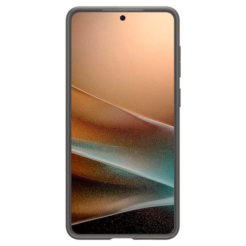 Spigen - Liquid Air Fleksibelt Plastik Cover - Samsung Galaxy S25 Edge - Grå