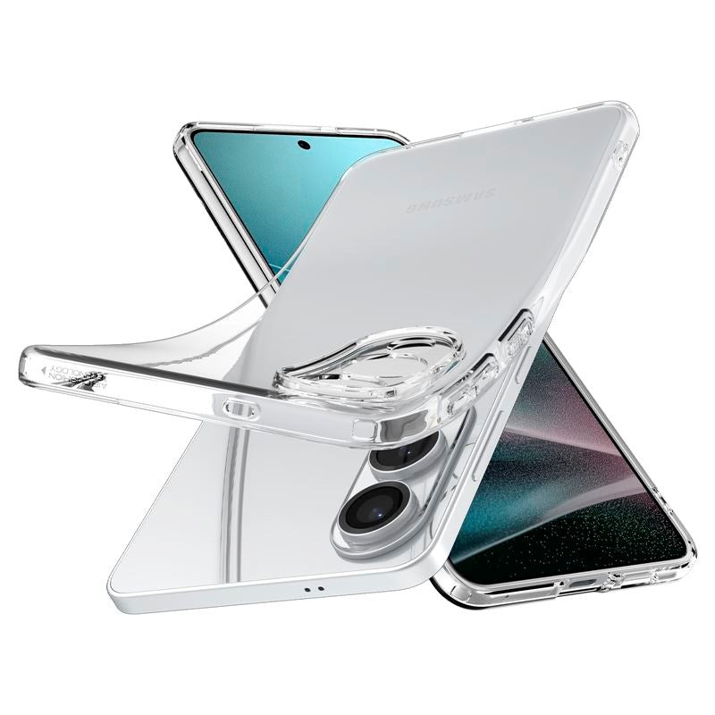 Spigen Liquid Crystal Cover - Samsung Galaxy S25 Edge - Gennemsigtig