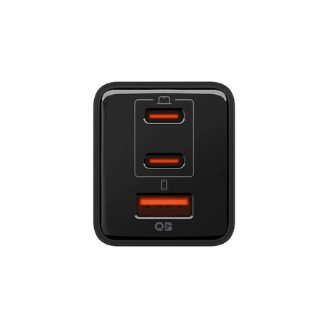Spigen 47W Vægoplader - 2 x USB-C & 1 x USB-A - Sort