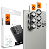 Samsung Galaxy Z Fold7 - Spigen Glass tR EZ Fit Optik Pro HD - 2 stk - Sort