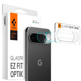 Spigen - Google Pixel 10 - Glass tR EZ Fit Optik Kameralinsebeskyttelsesglas - 2 stk - Gennemsigtig