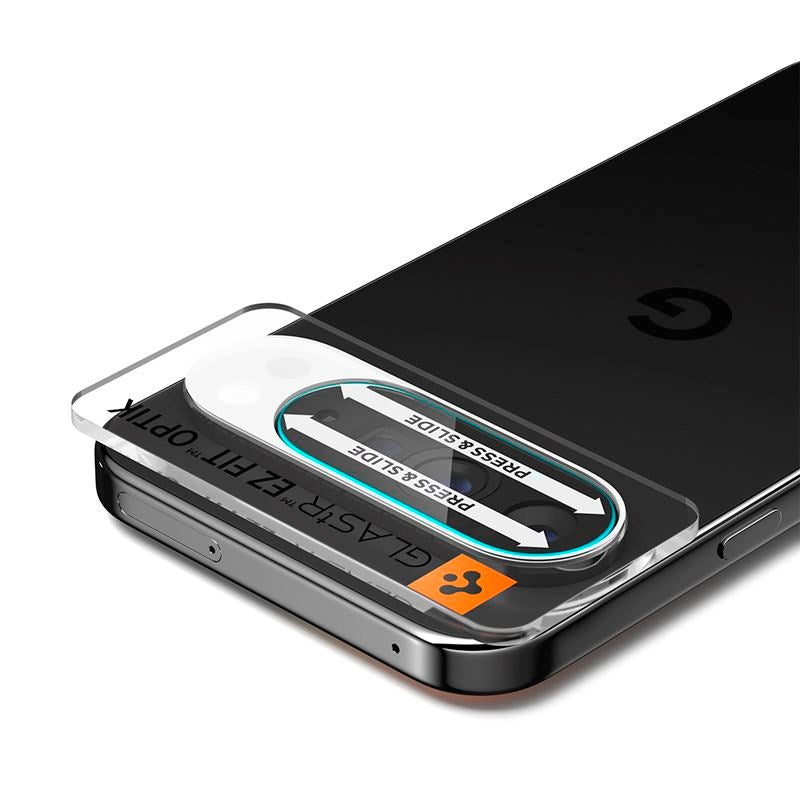 Spigen - Google Pixel 10 Pro XL - Glass tR EZ Fit Optik Kameralinsebeskyttelsesglas - 2 stk - Gennemsigtig