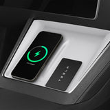 Spigen Trådløs Opladning Cover til Tesla Model Y Juniper - Hvid