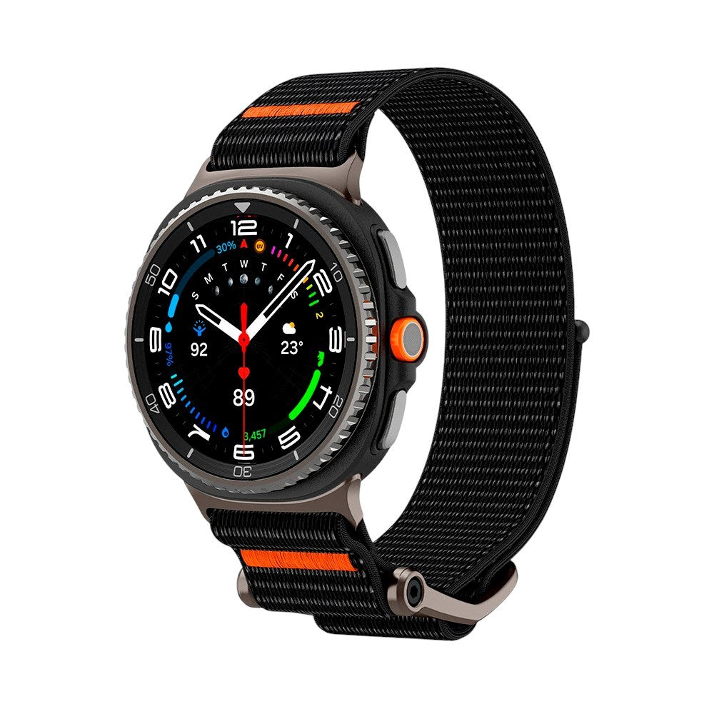 Samsung Galaxy Watch 8 / 8 Classic (40 / 44 / 46mm) Spigen DuraPro Flex Smartwatchrem - Sort