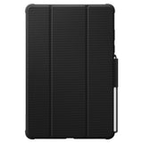 Spigen Samsung Galaxy Tab S11 Rugged Armor Pro Flip Cover - Sort