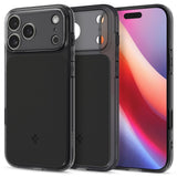 Spigen iPhone 17 Pro Hybrid Bagside Cover - MagSafe Kompatibel - Mat Sort