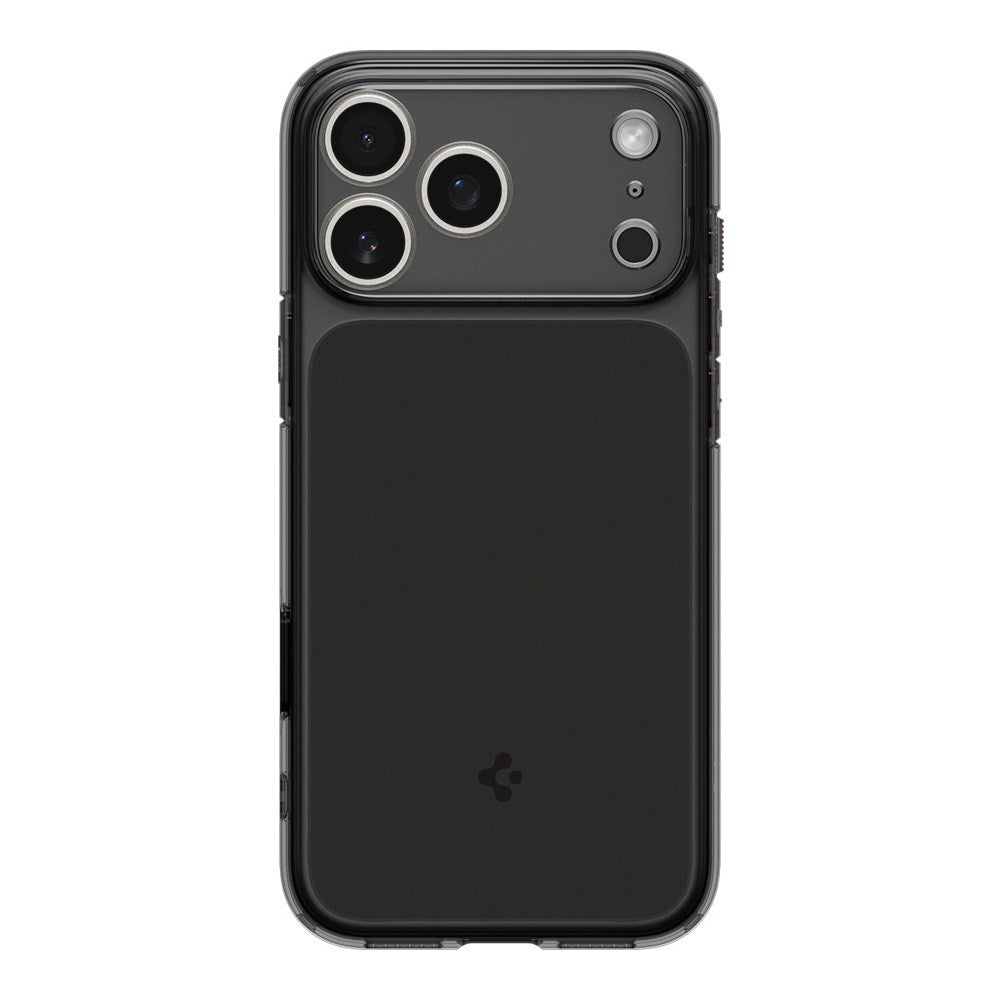 Spigen iPhone 17 Pro Hybrid Bagside Cover - MagSafe Kompatibel - Mat Sort