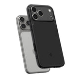 Spigen iPhone 17 Pro Hybrid Bagside Cover - MagSafe Kompatibel - Mat Sort