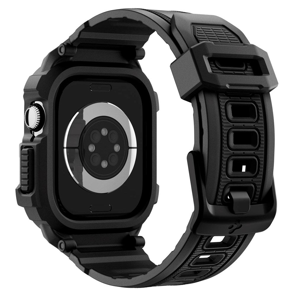 Spigen Apple Watch 11 (46mm) Rugged Armor Pro 2 Cover & Rem - Sort