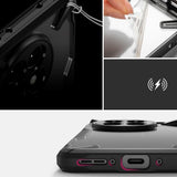 Ringke Fusion X Deksel - OnePlus 13R - Svart / Gjennomsiktig