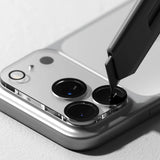iPhone 17 Pro Max Ringke Kamerabeskyttelsesglas - 2 stk. - Gennemsigtig / Sort