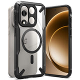 Ringke OnePlus 15 Fusion X Bagside Cover - MagSafe Kompatibel - Sort / Gennemsigtig