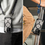 Ringke OnePlus 15 Fusion X Bagside Cover - MagSafe Kompatibel - Sort / Gennemsigtig