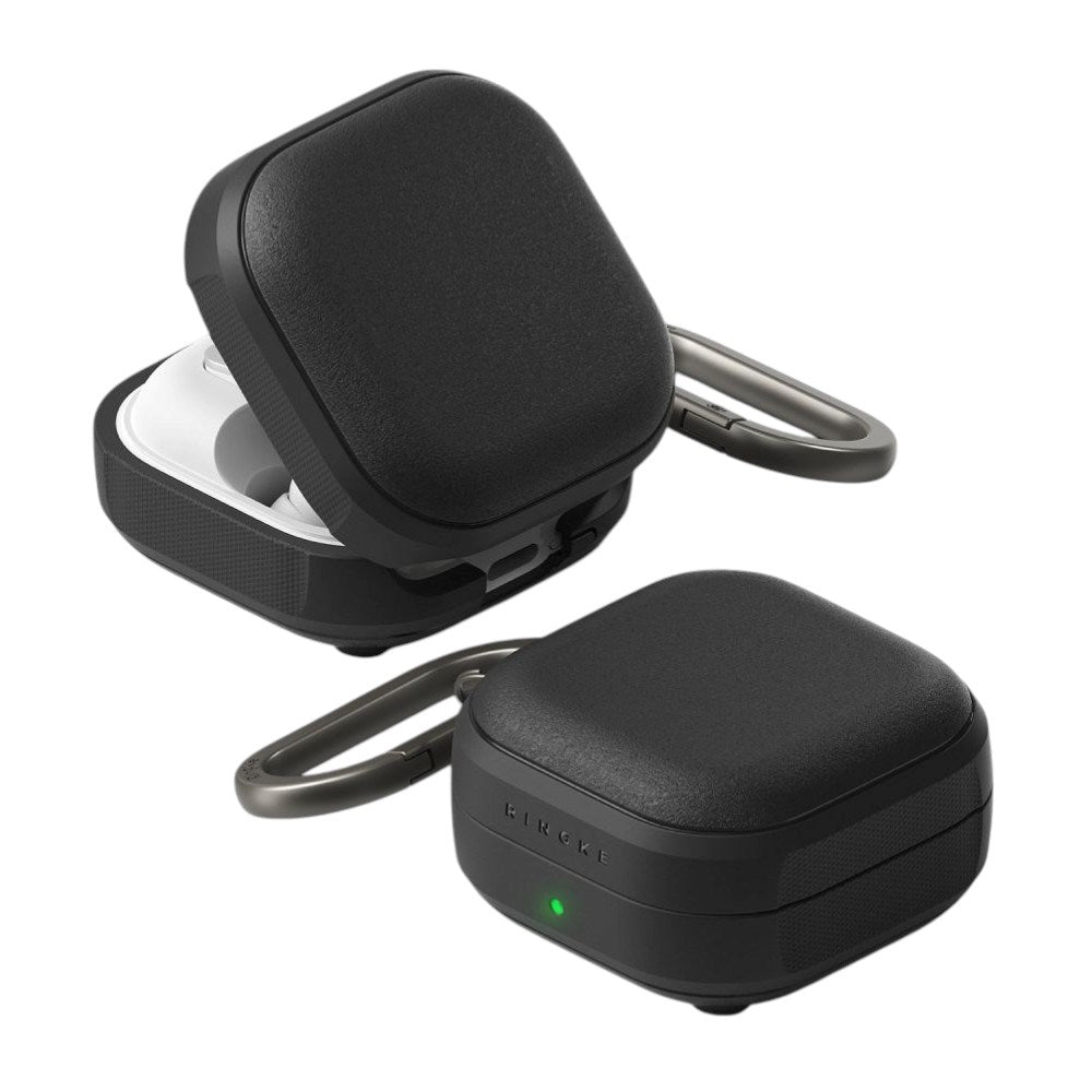 Samsung Galaxy Buds 4 / 4 Pro Ringke Onyx Magnetisk Fleksibelt Plast Cover - Sort