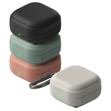 Samsung Galaxy Buds 4 / 4 Pro Ringke Onyx Magnetisk Fleksibelt Plast Cover - Grå