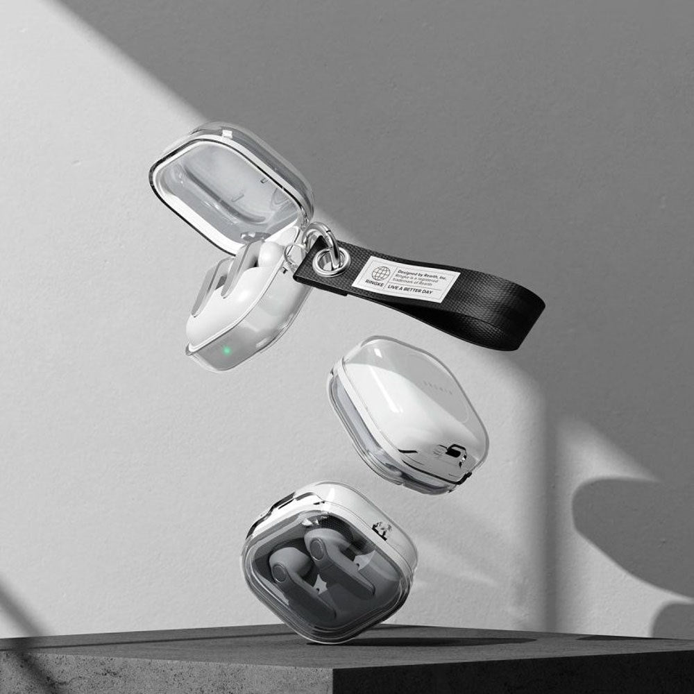 Samsung Galaxy Buds 4 / 4 Pro Ringke Air Plastik Cover - Gennemsigtig