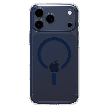 Spigen iPhone 17 Pro Max Ultra Hybrid Bagside Cover - MagSafe Kompatibel - Gennemsigtig / Blå