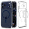 Spigen iPhone 17 Pro Ultra Hybrid Bagside Cover - MagSafe Kompatibel - Gennemsigtig / Blå