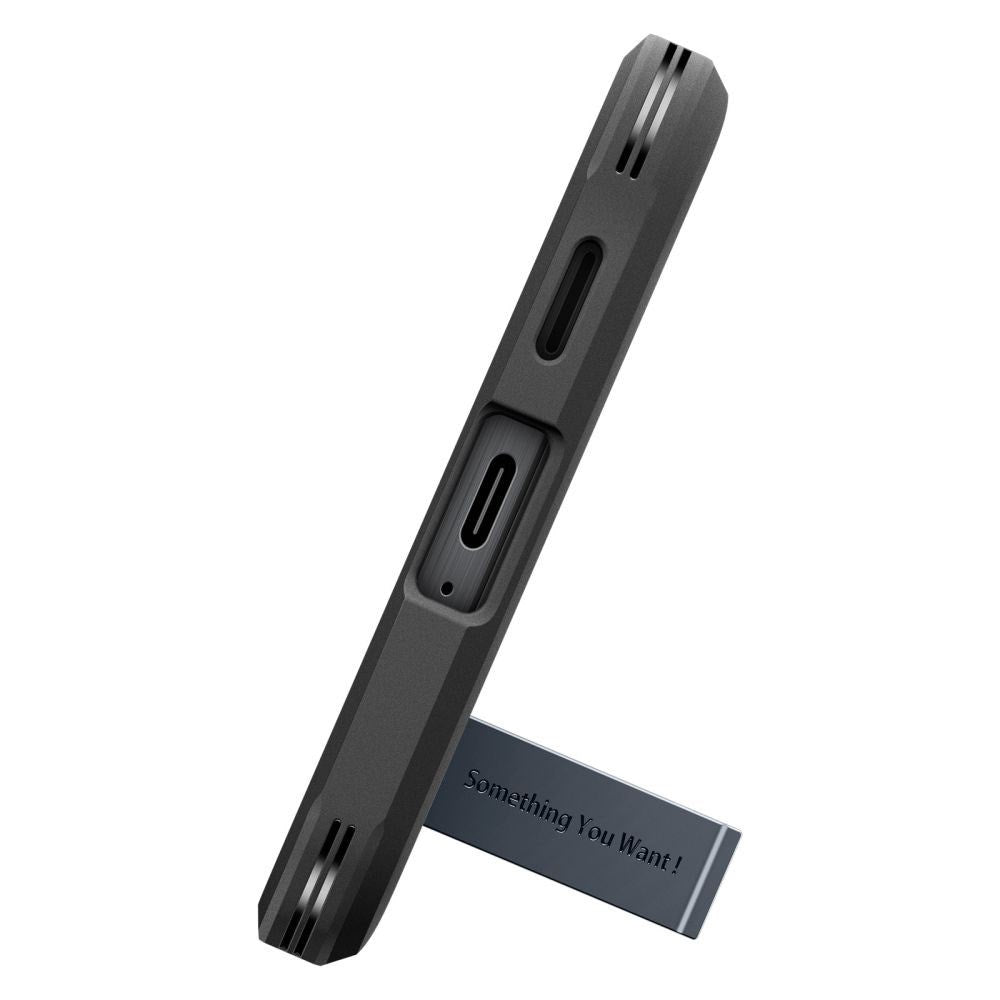 Samsung Galaxy A57 Spigen Tough Armor T Case m. Kickstand - Blå