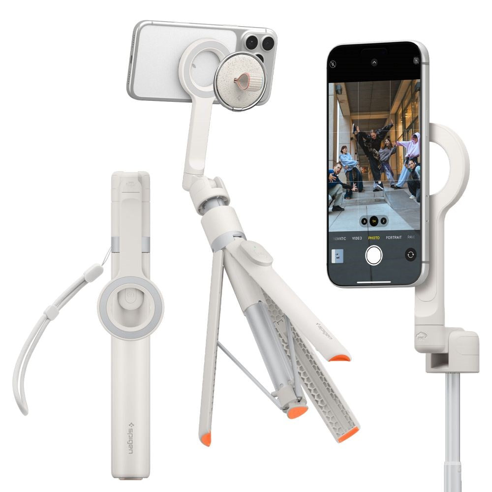Spigen S582W Bluetooth Selfie Stang Tripod - Beige