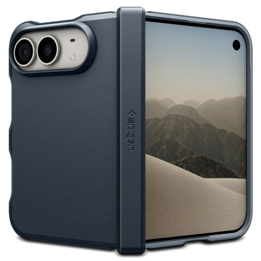 Spigen iPhone Duo Tough Amor Mag Mobil Cover - MagSafe Kompatibel - Blå
