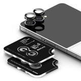Samsung Galaxy Z Flip8 Ringke Kamerabeskyttelse m. Monteringsramme - 2 stk - Sort