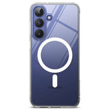 Ringke Samsung Galaxy S26 FE Fusion Magnetic Bagside Cover - MagSafe Kompatibel - Gennemsigtig