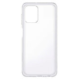 Original Samsung Galaxy A22 (4G) Soft Clear Bagside Cover (EF-QA225TT) - Gennemsigtig