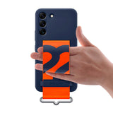Originalt Samsung Galaxy S22 silikondeksel m. Stropp – hvit (EF-GS901TWEGWW)