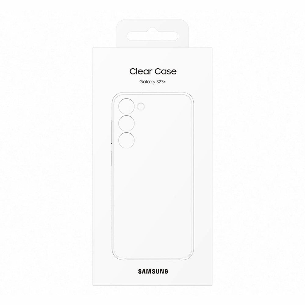 Originalt Samsung Galaxy S23+ (Plus) klart bakdeksel EF-QS916CTEGWW - Gjennomsiktig