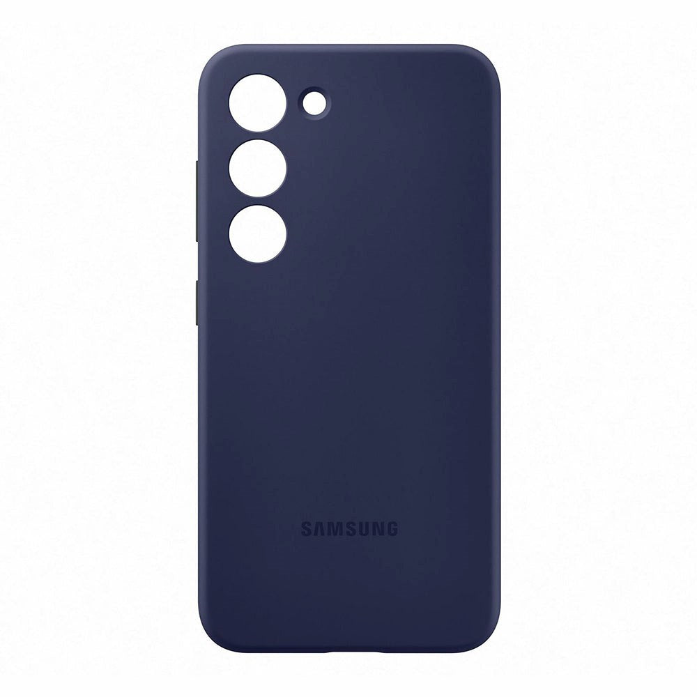 Original Samsung Galaxy S23 Silikone Bagside Cover - Blå (EF-PS911TNEGWW)
