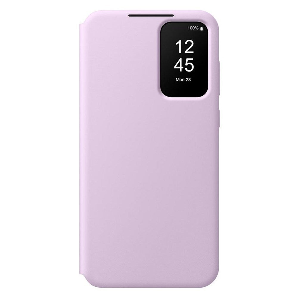 Originalt Samsung Galaxy A35 (5G) Smart View Flip-deksel m. Lommebok – lavendel (EF-ZA356CBEGWW)