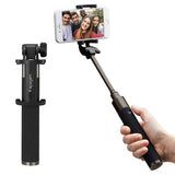 Spigen S530W Selfie Stick Bluetooth - Selfie Stang w. Knapputløser - Svart