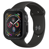 Apple Watch SE/6/5/4 (44 mm) SPIGEN Rugged Armor-deksel - TPU-deksel - Svart