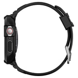 Apple Watch SE/6/5/4 (44 mm) SPIGEN Rugged Armor Pro-deksel - TPU-deksel inkl. Stropp - Svart