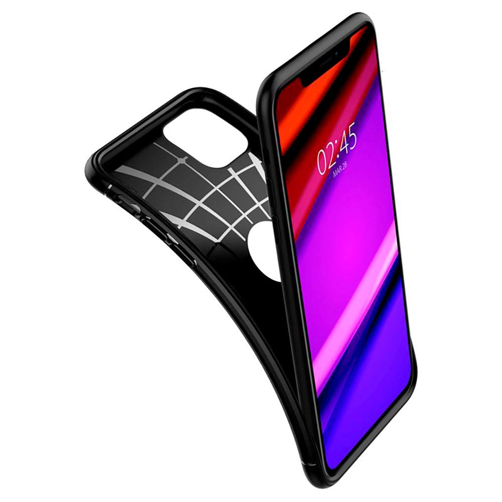 iPhone 11 Spigen Rugged Armor Bakdeksel - Svart