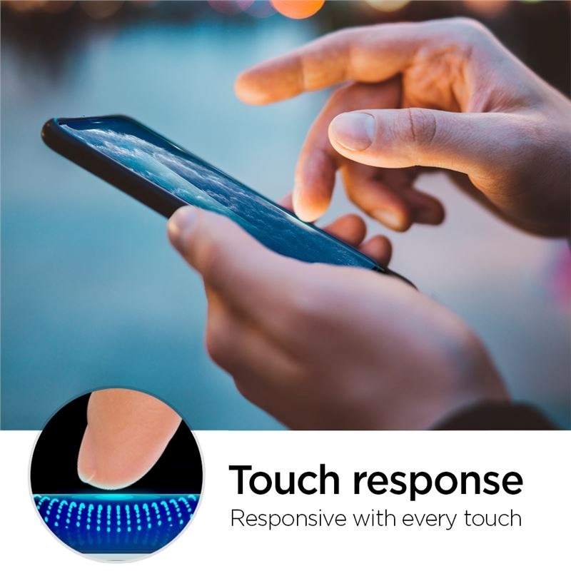 Spigen - iPhone 11 Pro Max - Align Glass Skærmbeskyttelse - Case Friendly - Gennemsigtig