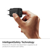 Spigen PowerArc ArcStation Pro 20W GaN Vegglader m. USB-C - Svart