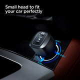 Spigen PowerArc ArcStation Billader PD 65W med 2 x USB-C - Sort