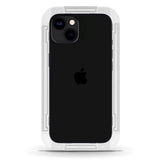 iPhone 13 Mini Spigen EZ Fit Glas.tR Skjermbeskytter 2. Del - Veskevennlig - Gjennomsiktig