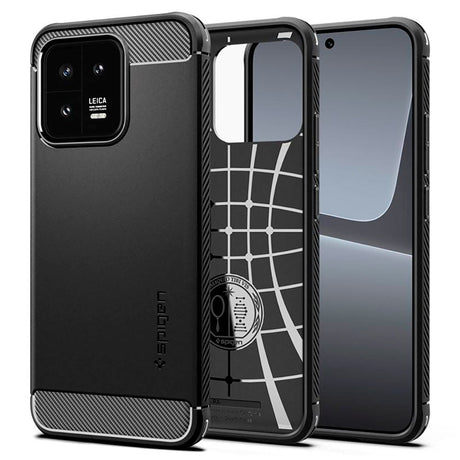Xiaomi 13 Lite Spigen Rugged Armor Bakdeksel - Svart