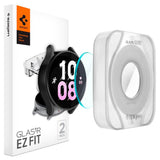 Spigen Samsung Galaxy Watch 5 Pro (45mm) EZ Fit GLAS.tR Skjermbeskytter - 2-Pack - Gjennomsiktig