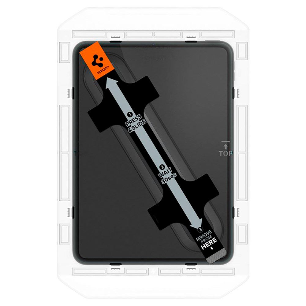 iPad 11" (2025) / iPad 10.9" (2024/2022) Spigen EZ Fit Glas.tR Skærmbeskyttelse - Case Friendly - Gennemsigtig
