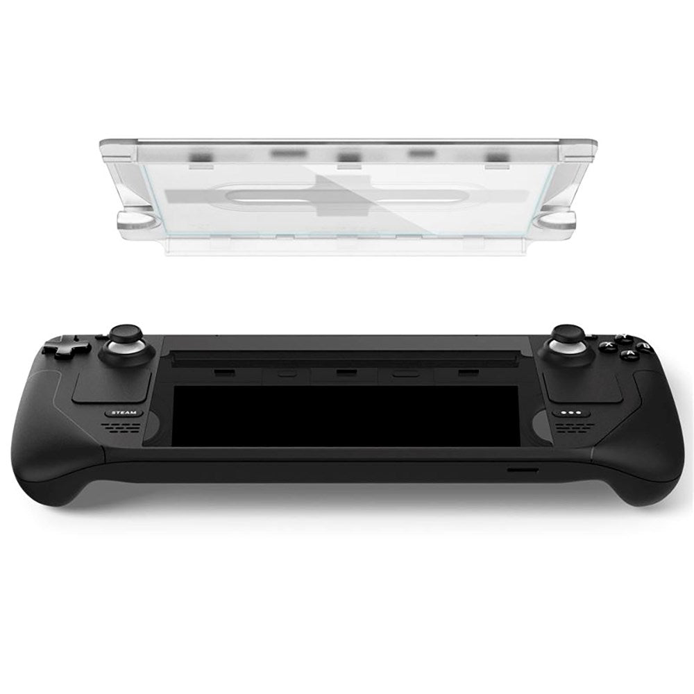 Ventil Steam Deck / OLED Spigen EZ Fit Glas.tR Skjermbeskytter - Veskevennlig - Gjennomsiktig