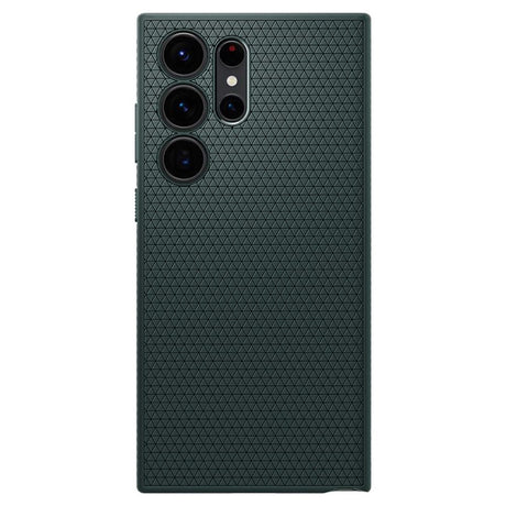 Spigen - Liquid Air fleksibelt plastdeksel - Samsung Galaxy S23 Ultra - Grønn
