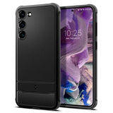 Samsung Galaxy S23 Spigen Rugged Armor Bagside Cover - Sort